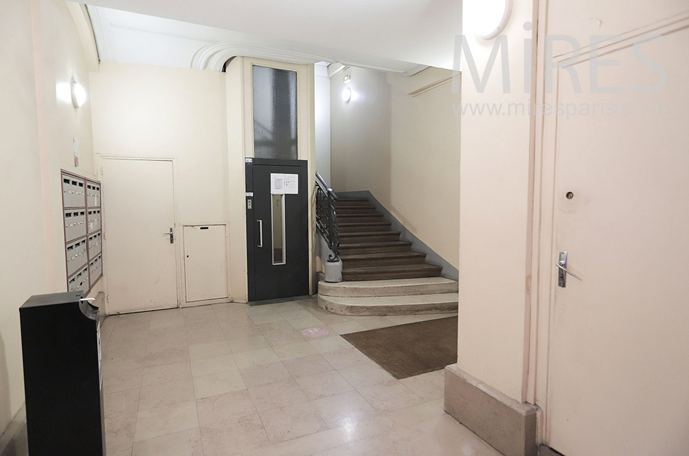 Building entrance. C1963