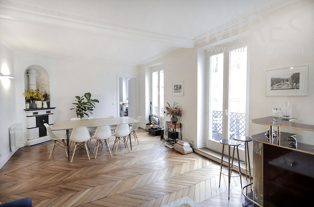Bright Parisian apartment. C1969