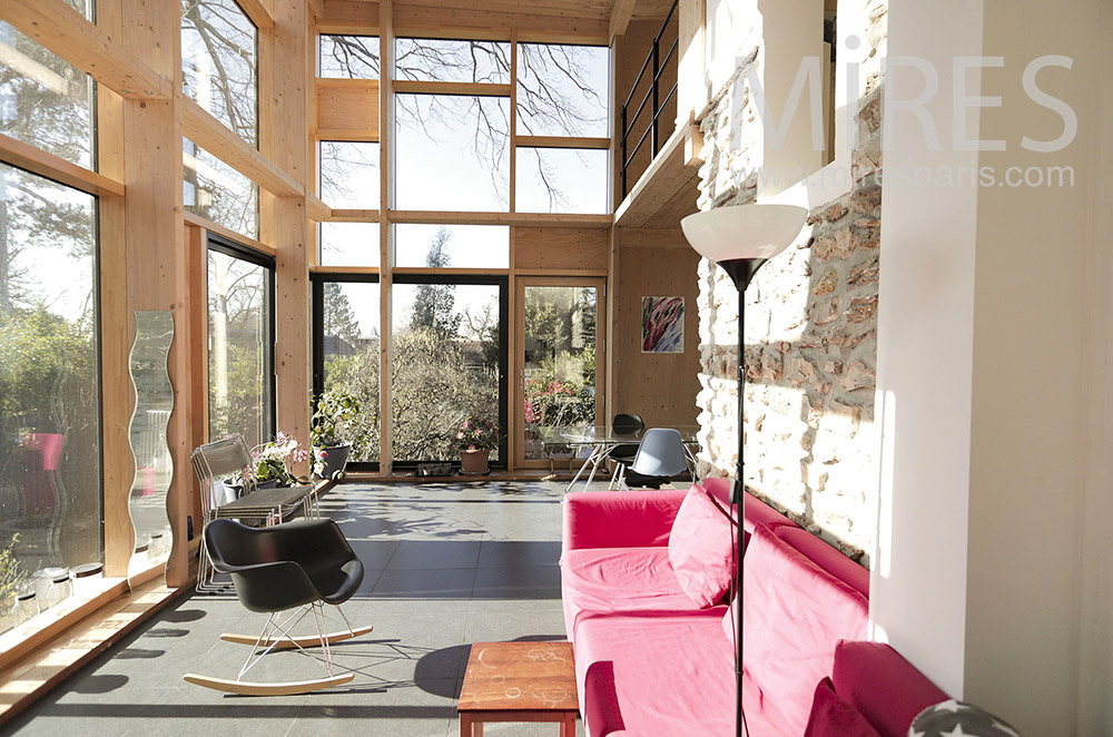 C1979 – Glazed living room