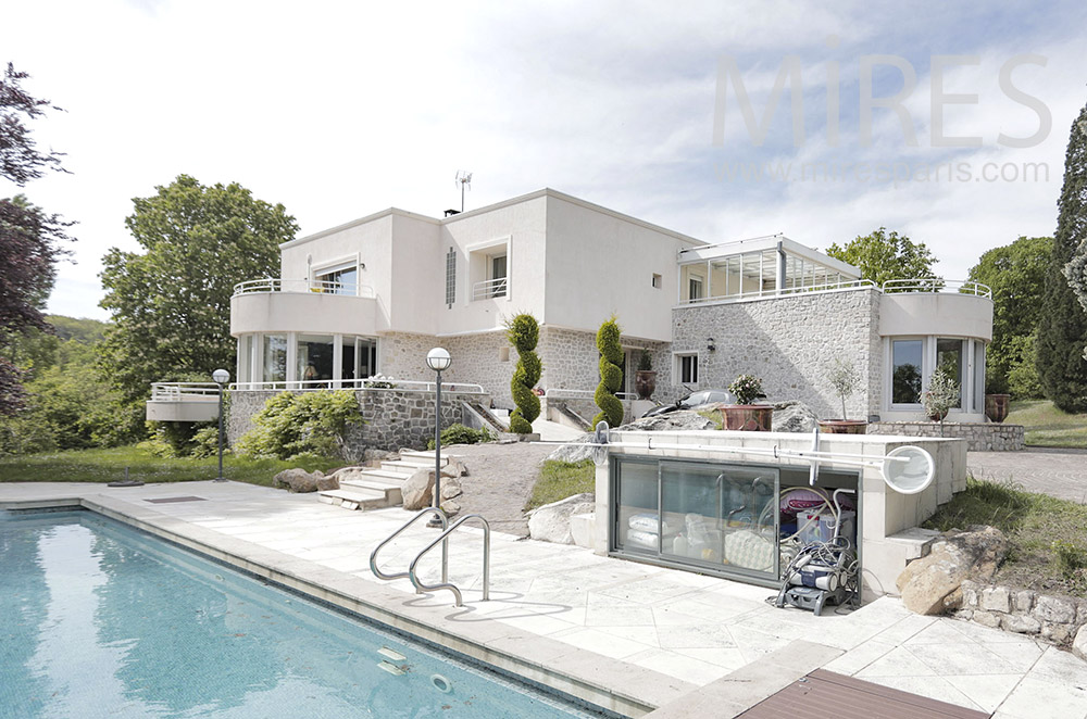 C1994 – Maison d’architecte avec piscine