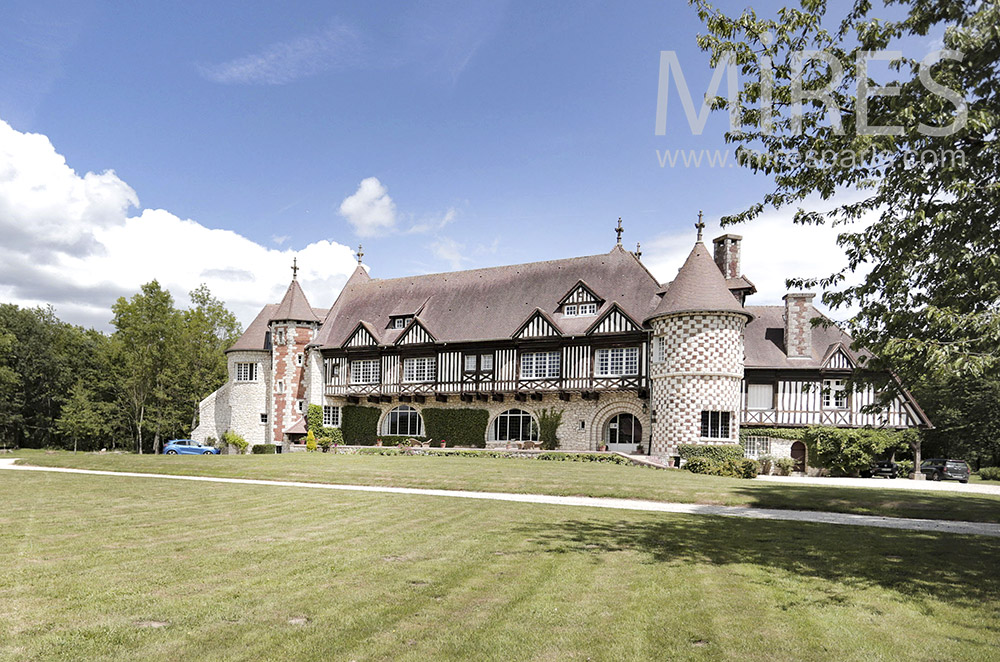 Tudor-style mansion. C2001