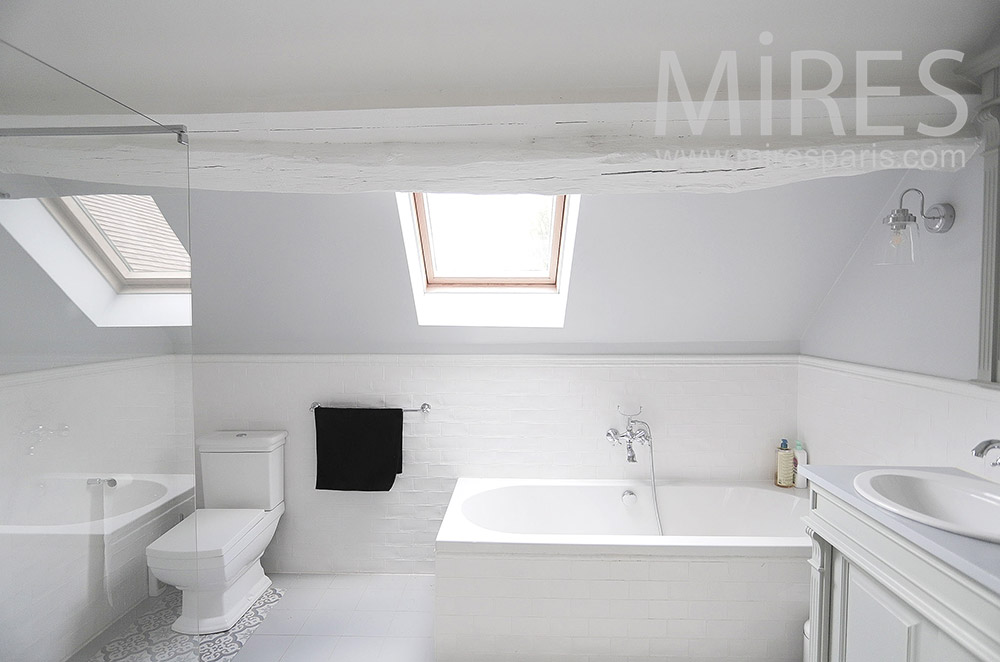 C2030 – White bathroom