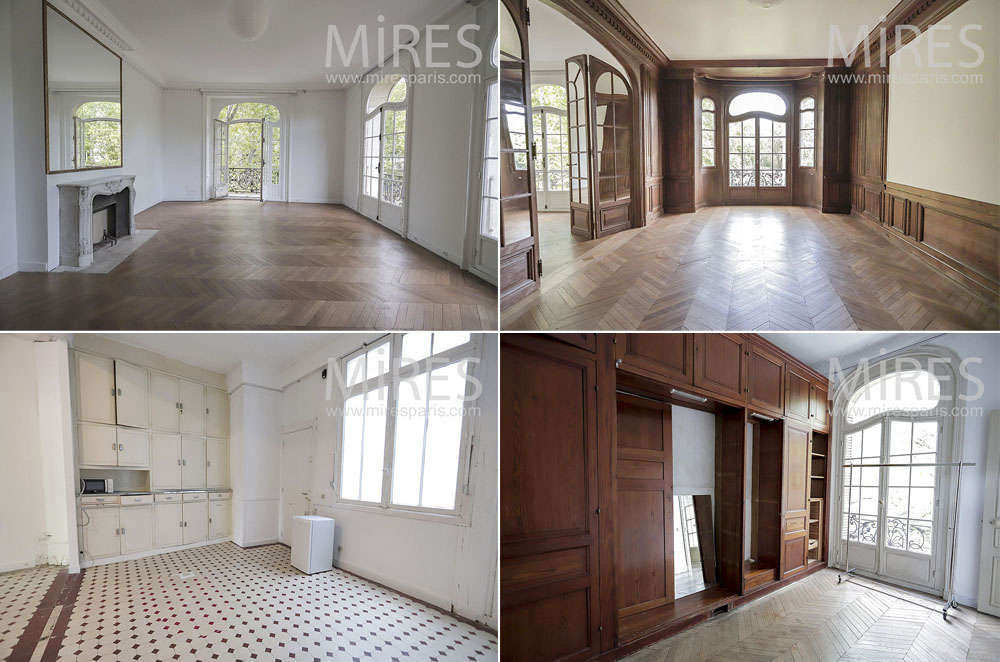 C2023 – Immeuble vide, appartement du second étage