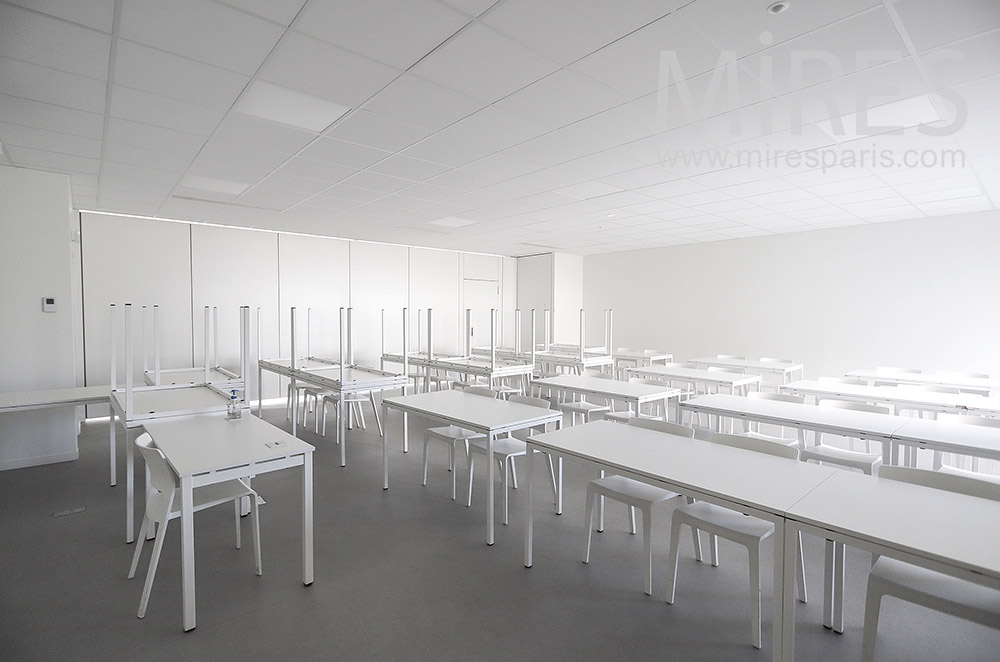 C2077 – White classrooms