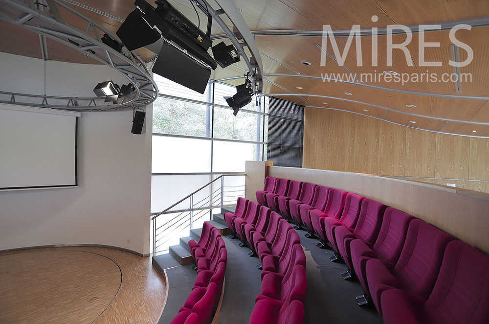 Amphithéâtre de conférence. C2101 | Mires Paris