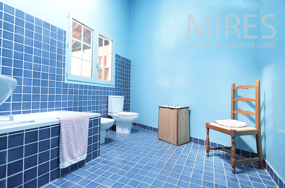 C2136 – Salle de bain bleue
