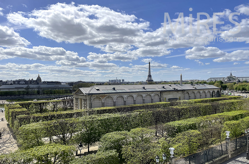 C0065 – Vue Tuileries et Tour Eiffel