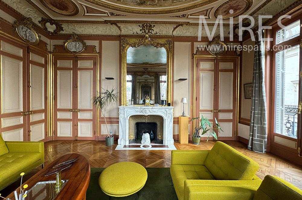 C2269 – Appartement parisien, vue sur la Seine